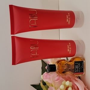 TABU 3 pcs Set (2 - Body Wash 2.5 oz, 1 - Mini Splash 0.5 oz) by DANA